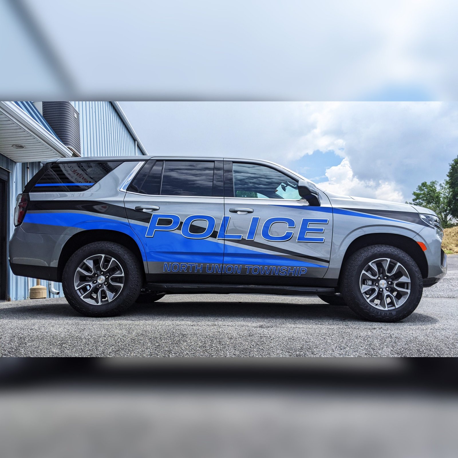 Custom Police Vehicle Wrap